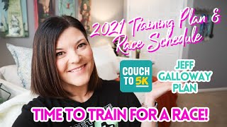 5K + 10K + Half Marathon Training Plan | 2021 Race Schedule | Couch to 5K  | Runday Monday Episode 2