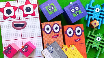 Looking for Numberblocks NEW 14521 Puzzle Tetris Shape | ASMR chirping of birds