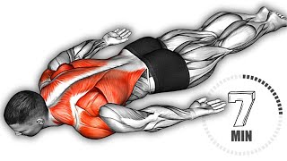Do these exercises at home in 7 minutes and your back will never hurt again.