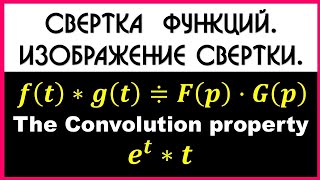 картинка: Свертка двух функций. Найти свертку функций по определению. Теорема об умножении изображений.