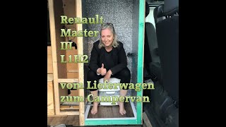 Renault Master III Lieferwagen wird zum Campervan