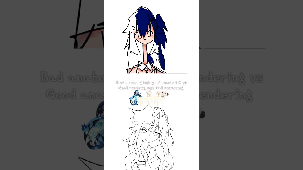 Неудачная анатомия, но хороший тренд в рендеринге :) 