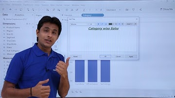 Tableau - Title And Caption