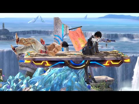 すっぽ抜け台上空後ダウン連【スマブラSP】