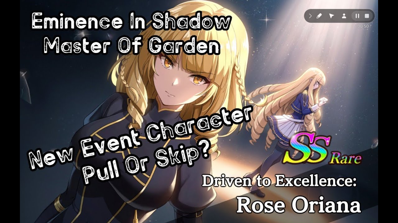 The Eminence in Shadow: Master of Garden on X: Come celebrate the