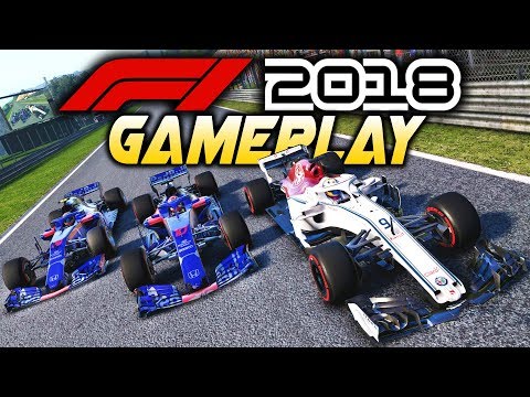 F1 2018 Exclusive Gameplay: 3 WIDE AI BATTLES! Race at Belgian GP! (F1 2018 Game Alfa Romeo Sauber)
