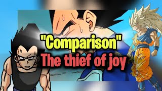 The Ugly Truth of Comparison Vegeta Had to Learn