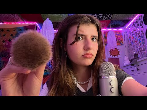 [ASMR] TOXIC FRIEND DOES YOUR MAKEUP 💄 (role play)