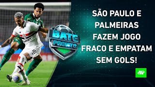 São Paulo e Palmeiras EMPATAM; Gabigol consegue EFEITO SUSPENSIVO e pode JOGAR no Fla | BATE-PRONTO