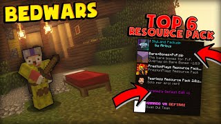 BEDWARS TOP 6 RESOURCE PACK PVP SIÊU ĐẸP *KHANGG PVP NHƯ HACK TRONG BEDWAR SKYWAR #Minecraft