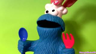 Play Doh Marvel Super Hero Adventures Spiderman Avengers Iron Man Hulk Chef Cookie Monster