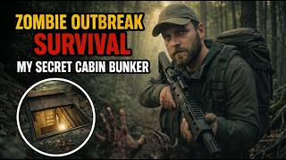 ZOMBIE OUTBREAK: I Built a Shelter Inside a Cabin With a Secret