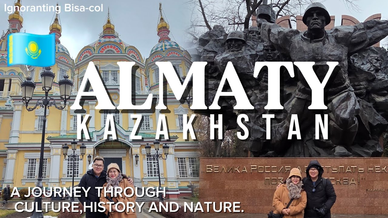 ZENKOV CATHEDRAL  , PANFILOV PARK AND GREEN BAZAAR CITY TOUR IN ALMATY KAZAKHSTAN 🇰🇿 