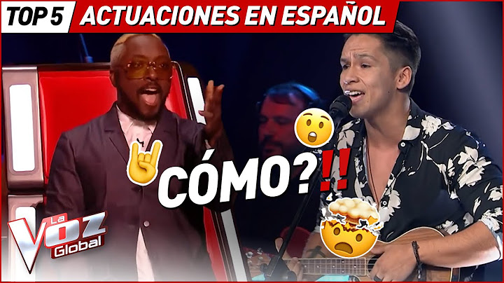 Quedaron BOQUIABIERTOS con estas actuaciones en ESPAÑOL en La Voz