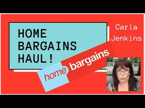 Home Bargains Haul with Natalie! selling colombia