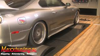 Installation och mappning MaxxECU - 576WHP Toyota Supra MK4 - Maxxtuning AB