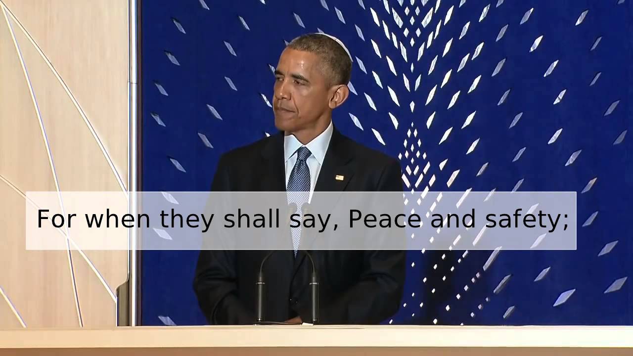 Obama Says He's "First Jewish President"