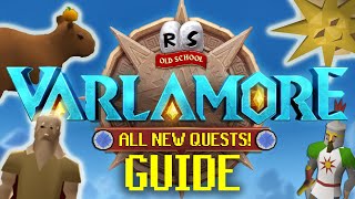 All New Varlamore Quests Quick Guide! Net Worth