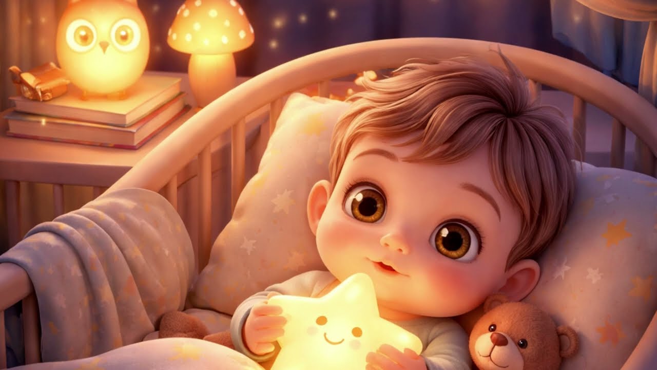 Baby Warm Light Lullaby | Gentle Sleep Music for Toddlers