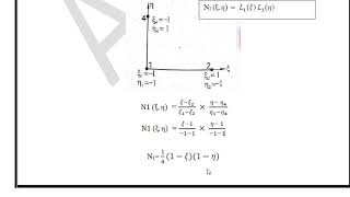 FEA Module 2 Class 3(Shape function of Quadrilateral elements)