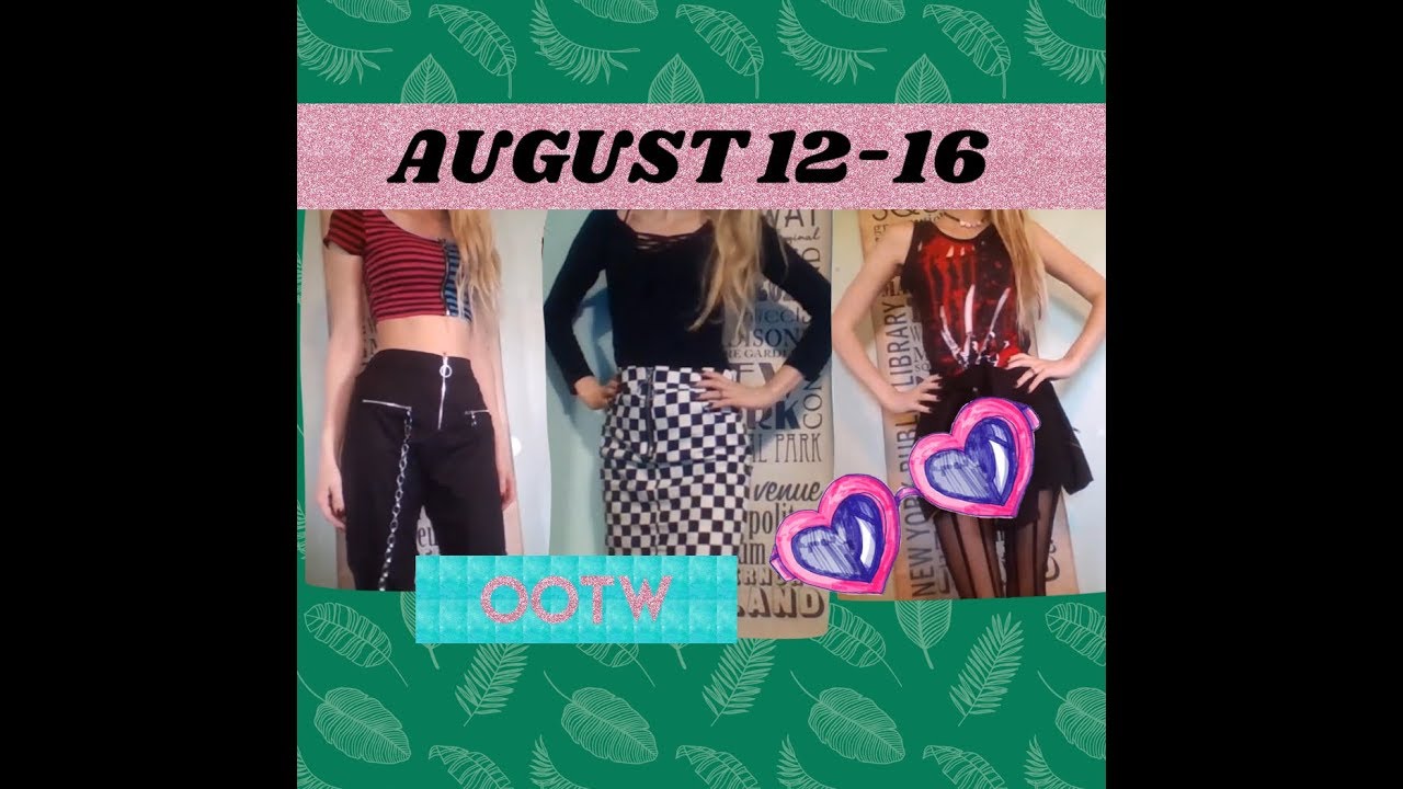 CHERRY EMOJI GIRL OOTW AUGUST 12-16