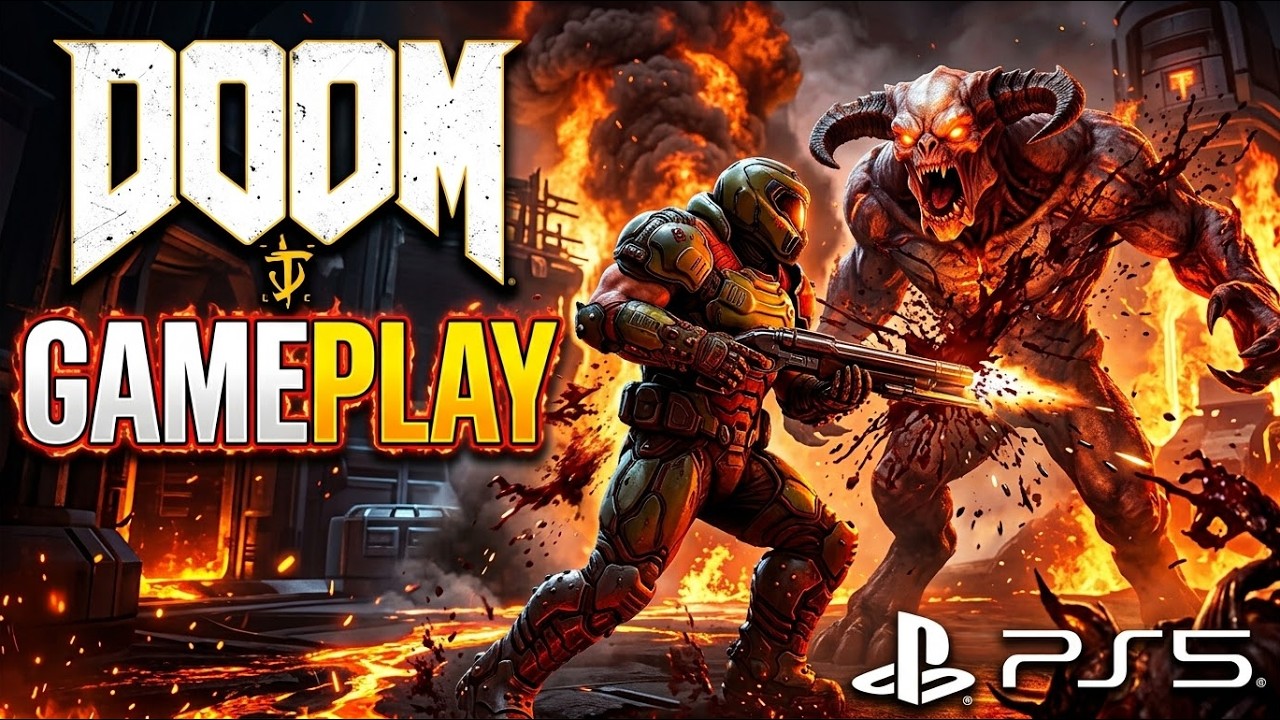 Doom Gameplay Walkthrough Part 8 FULL GAME [PS5] - No Commentary - YouTube