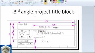 How to make AutoCAD ISO Title Block