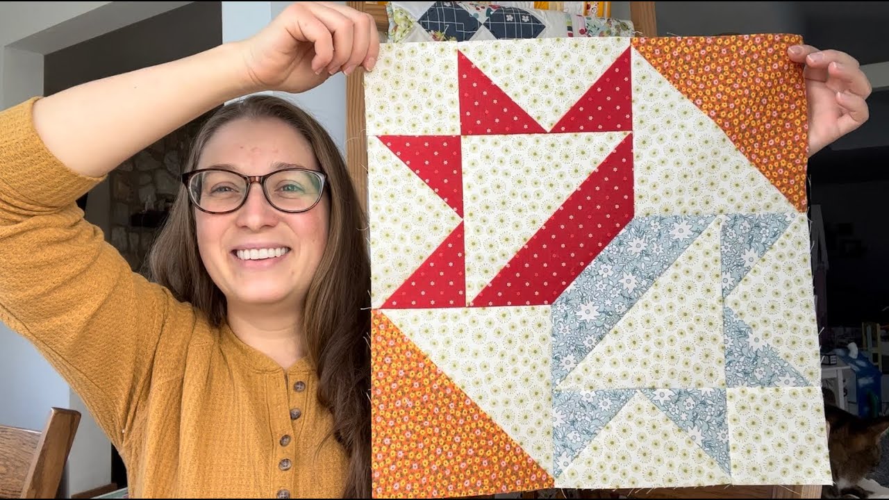 Простые Y-образные швы — руководство по блоку лоскутного одеяла «Корона королевы Шарлотты» — лоск...