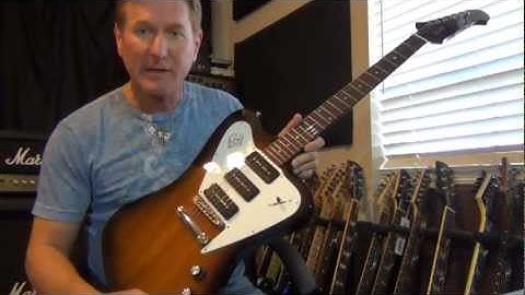 Glenn DeLaune Demo - Gibson Firebird Studio Non-Reverse