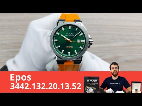 Яркая швейцарская механика до 100000 рублей / Epos 3442.132.20.13.52