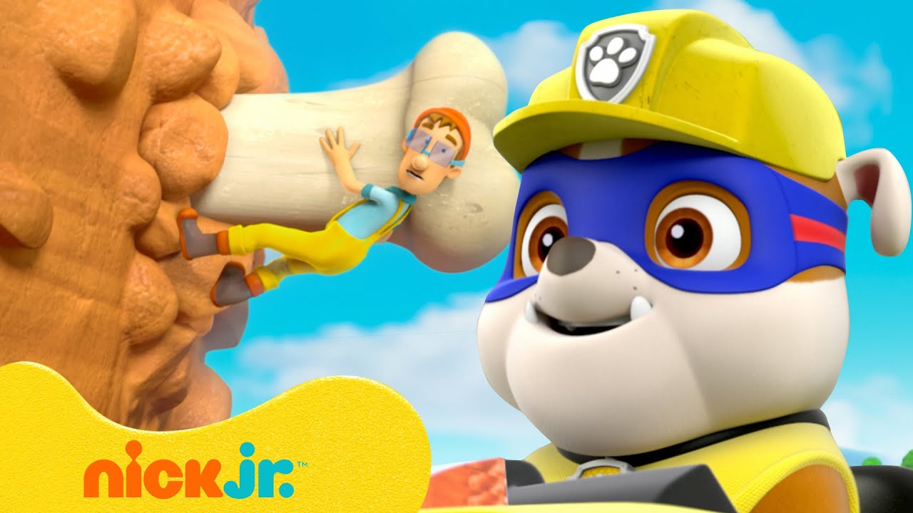 De spectaculairste reddingen van held Rubble! w/ PAW Patrol | 90 minuten | Nick Jr. Nederlands