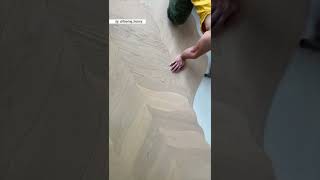 Amazing Wood Floor Design #Shorts