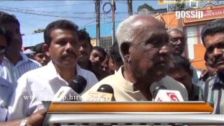 Protest Against Min.wimal - Hiru Gossip