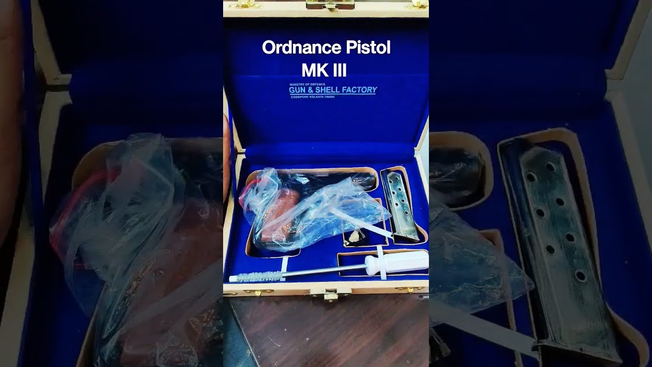 Ordnance factory Pistol MK III 