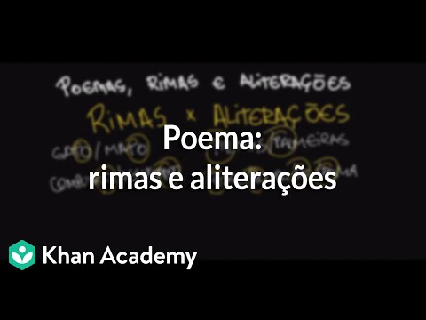 Vídeo: O que é aliteração em um poema?