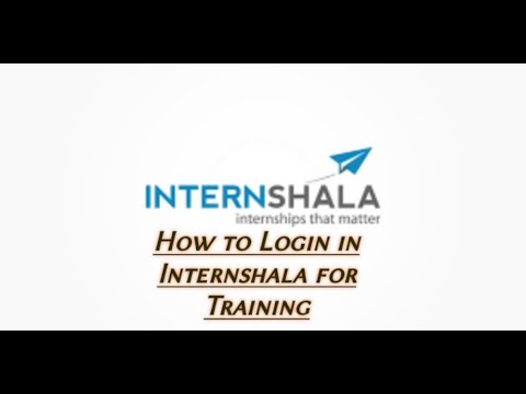 How to Login in Internshala for Training#Internshala #Internshalatraining#Internshalatraining