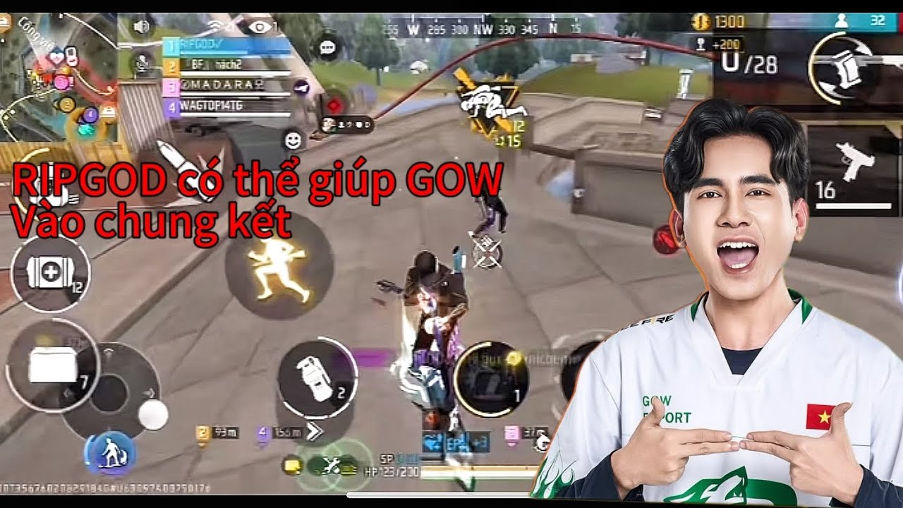 GOW RIPGOD cố gắng tập luyện để có xuất bắn chính giúp gow vào chung kết VNLeague2025