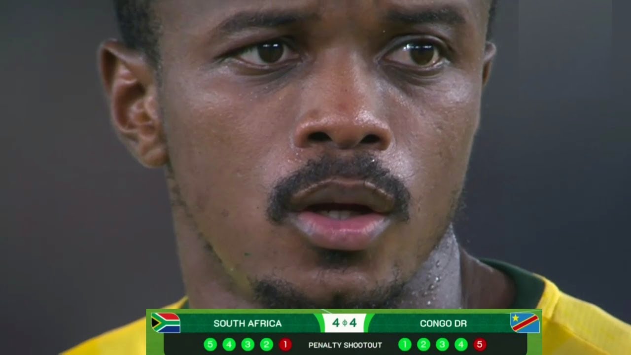 Sensational Penalty Kicks | South Africa vs DR Congo