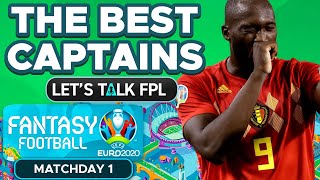 BEST MATCHDAY 1 CAPTAINS | Euro 2020 Fantasy Tips