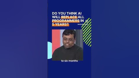 Can AI replace programmers in 5 years?