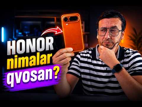 Fizika Qonunlarini Buzgan Smartfon!  Honor Magic 8 Pro Air To'liq Obzori