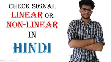 Linear and non linear