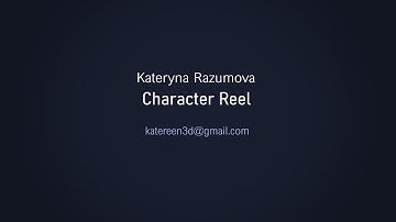 3D Character Showreel