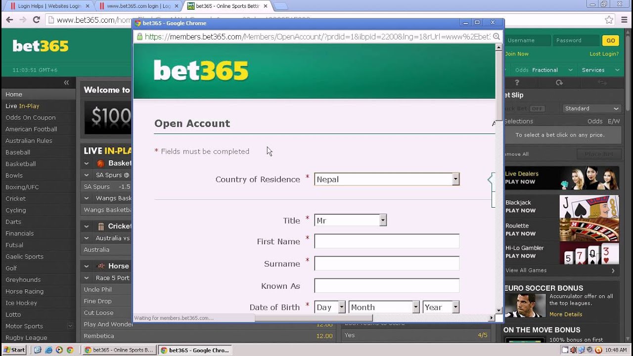 esporte bet365 como funciona