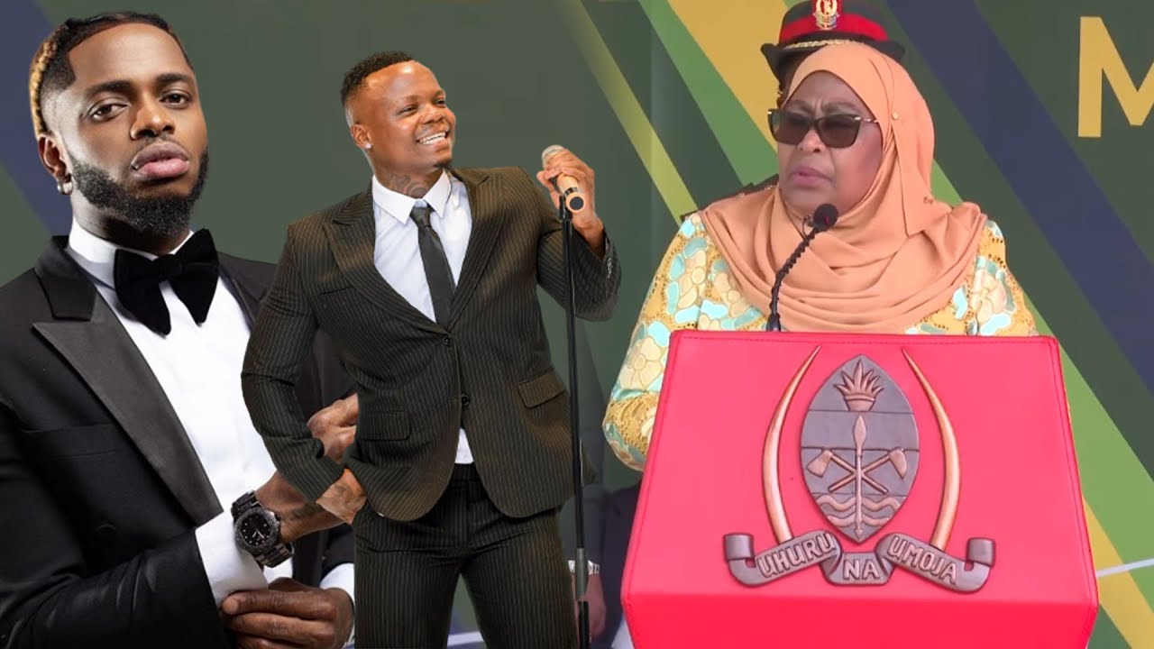 RAIS SAMIA ATUMA UJUMBE KWA DIAMOND, HARMONIZE NA WASANII WENGINE - YouTube