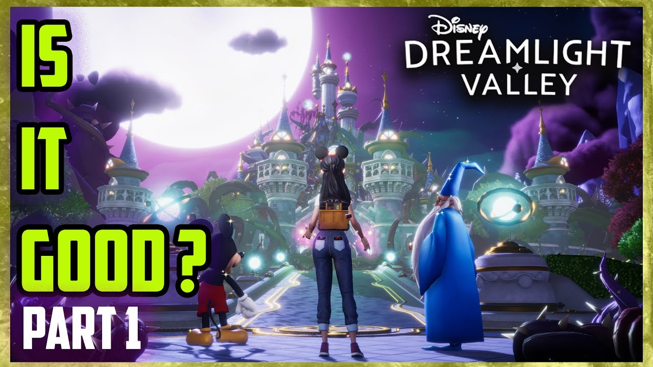 New Disney Game ! pt 1 Disney's Dreamlight Valley [XBox One X] YouTube