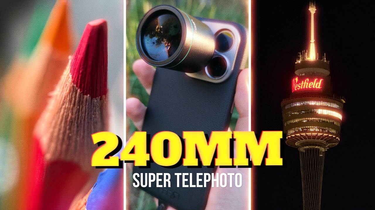 This Tiny Lens Gives iPhone Real 10x Zoom! Reeflex G-Series