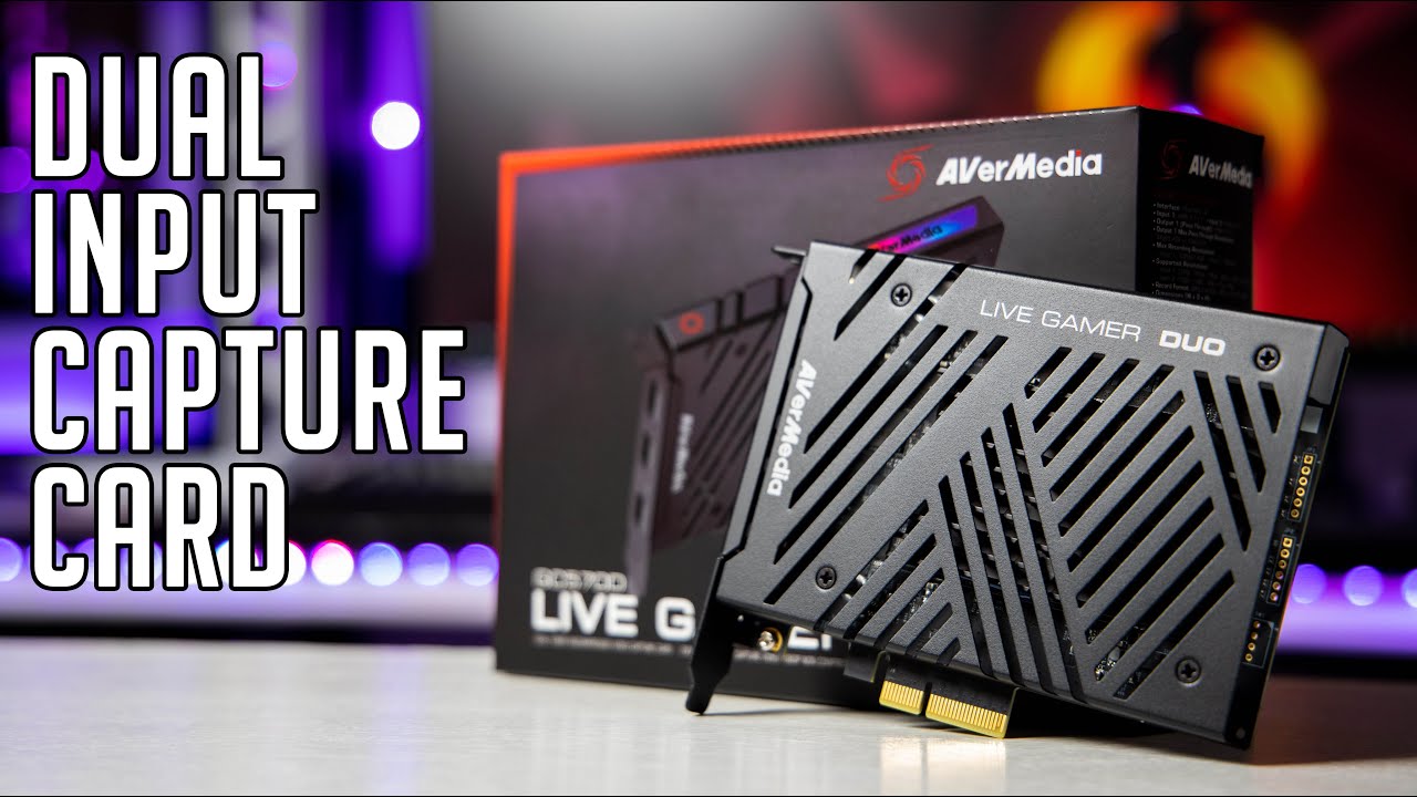 AVerMedia LiveGamer DUO GC570D - Capture + camera!