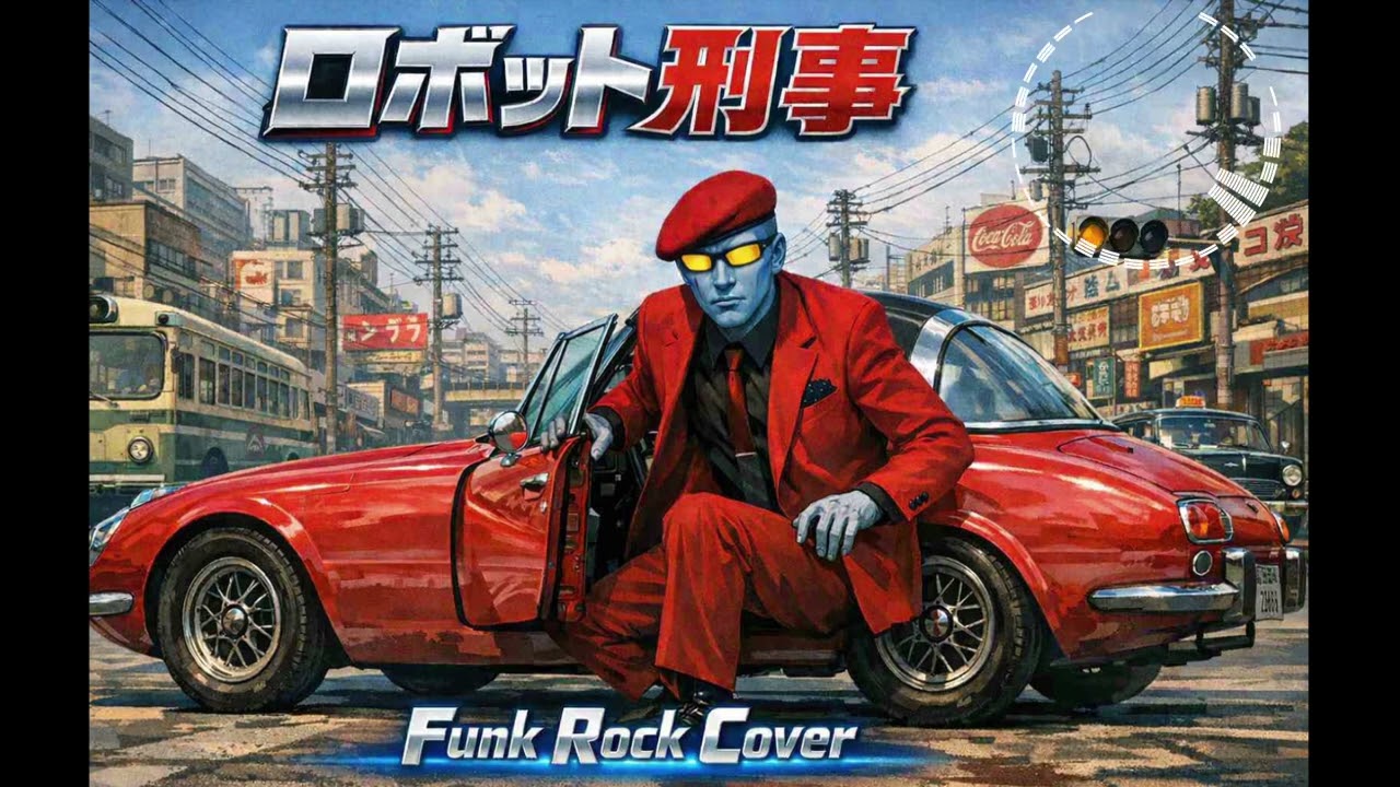 Robot Detective K (1973) ED 進め！ロボット刑事 (Funk Cover) - YouTube