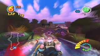 Crash Tag Team Racing PS2 Gameplay All Race Tracks & Grand Prix